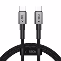 Tech-Protect UltraBoost DNA USB-C PD60W/3A laidas 100cm - pilkas