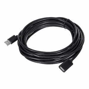 UNITEK Y-C418GBK USB laidas USB 2.0 5 m USB A juodas