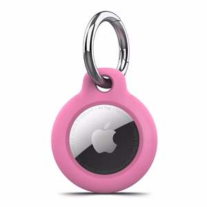 Tech-Protect Rough dėklas, skirtas „Apple AirTag 1/2“ – rožinis