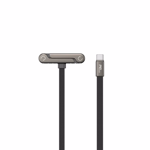 USB-C–USB-C laidas Devia Ultra6 su stovu, 1,5 m, 240 W