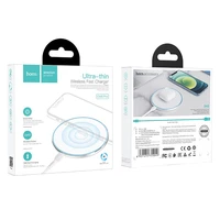 Belaidis įkroviklis HOCO 2A 15W su LED indikatoriumi CW6 PRO baltas