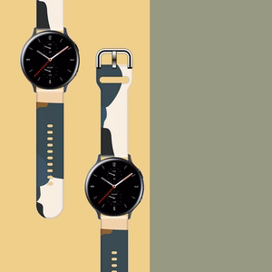 Dirželis Moro Samsung Galaxy Watch 40 / 41 / 42 / 43 / 44 mm silikoninė apyrankė laikrodžiui - raštas 13
