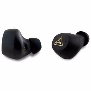 Guess Bluetooth ausinės GUTWSPGTSPSB TWS + įkrovimo stotelė mėlynos/mėlynos grūdėtas klasikinis logotipas