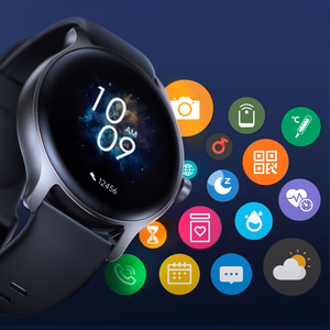 Išmanusis laikrodis Joyroom JR-FC1 Classic Series Smart Watch (Make/Answer Call) juodas