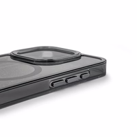 Blizgus dėklas su MagSafe Samsung Galaxy A16 5G - juodas