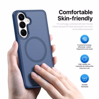 Dėklas Dux Ducis Yind MagSafe Samsung S947 S26 Plus tamsiai mėlynas