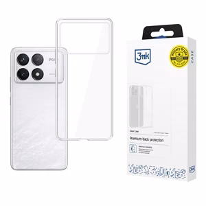 3mk skaidrus dėklas Xiaomi Poco F6 Pro - skaidrus