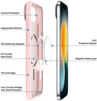 Dėklas Dux Ducis Yind Apple iPhone Air rožinis