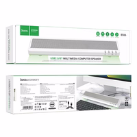 Bluetooth garsiakalbis 2 x 3W Hoco 2in1 BS66 baltas