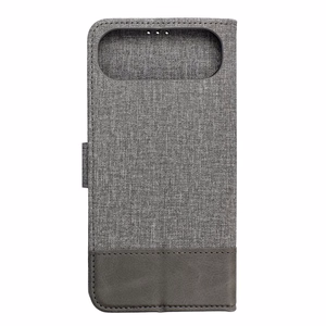 GOMMA knygos tipo dėklas telefonui IPHONE 17 Air pilkas