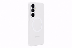 Samsung Силиконовый Магнитный Чехол для Samsung Galaxy S26+, совместим с MagSafe - белый