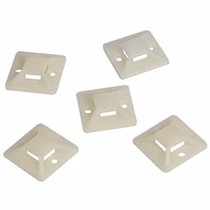 LogiLink KAB0042 – lipnūs kabelių dirželių tvirtinimo pagrindai, 20 × 20 mm