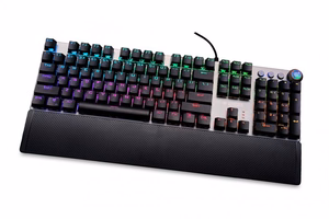 iBox Aurora K-4 klaviatūra USB QWERTY juoda
