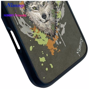 Nimmy Wilk magnetinis dėklas telefonui iPhone 16 - tamsiai pilkas