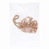 CHAIN #83 Kaklo dirželis telefonui, su pakabuku / ilgio 80 cm (kilpoje 40 cm) / ant kaklo - auksinis