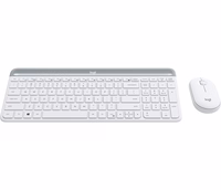 Logitech 920-009205 klaviatūra Pelė įskaityta Universalus Radijo dažnio belaidė QWERTY JAV tarptautinė versija Balta