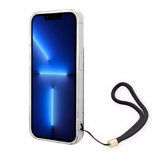 Guess GUOHCP14LH4STW iPhone 14 Pro 6.1 "rudas / rudas kietas dėklas 4G spauda Dirželis