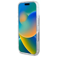 Hello Kitty IML Saldus kačiukas magnetinis iPhone 16 dėklas - juodas