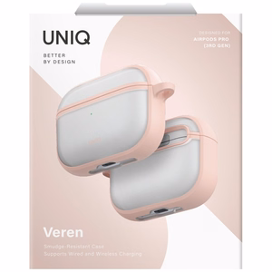 "Uniq Veren" dėklas "AirPods Pro 3" - rožinis