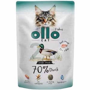 OLLO Cat No. 2 Duck Mono - šlapias kačių maistas - 85g