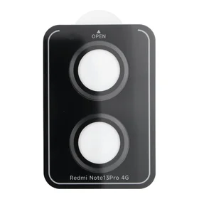 Kameros objektyvo apsauginis stiklas 9H skirtas XIAOMI NOTE 13 PRO 4G juodas