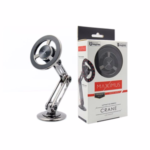 Magnetinis automobilinis laikiklis MX CRANE (MagSafe) juodas