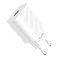 Greitasis įkroviklis Foneng EU28 12W, 1xUSB, QC 3.0 + USB Micro kabelis