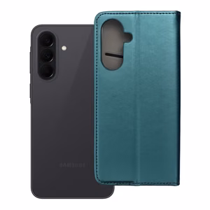 Dėklas Smart Magnetic Samsung A376 A37 5G tamsiai žalias