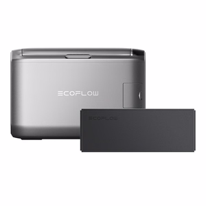 Rinkinys: EcoFlow Glacier 45L nešiojamas šaldytuvas + 298Wh baterija.