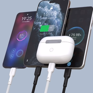 Dudao L9X 30W USB-C - Lightning kabelis 1m - baltas