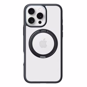 Torras Ostand R Fusion Case for iPhone 16 Pro (Black)