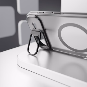 Etteri Morning Fog dėklas for iPhone 17 Air 6,6" juodas