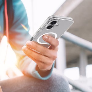 Чехол Dux Ducis Clin Mag совместимый с MagSafe для iPhone 17 прозрачный