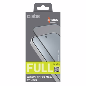 SBS Full Cover grūdintas stiklas, skirtas Xiaomi 17 Pro Max