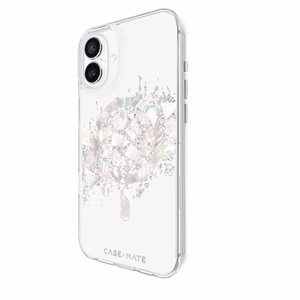 Case-Mate Karat MagSafe dėklas su perlamutro intarpais, skirtas iPhone 16 Plus, „A Touch of Pearl“