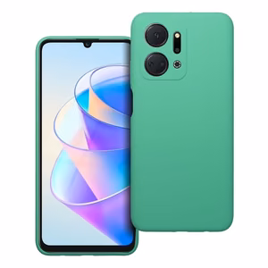 Silikoninis dėklas 2mm HONOR X7A mėtų