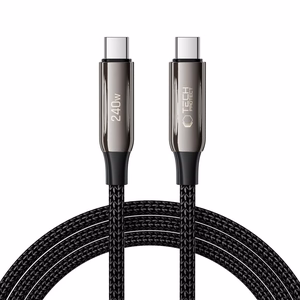 Tech-Protect UB10T Ultraboost USB-C PD240W/QC4.0 laidas 200cm - juodas