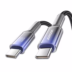 Joyroom S-A42 60W USB-C kabelis 1.2m juodas