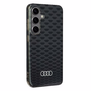 Audi IML Siuvinėjimo raštas Magnetinis dėklas telefonui S24 S921 juodas/juodas kietas dėklas AU-IMLMS24-Q5/D3-BK