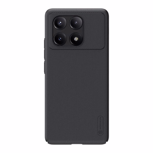 Nillkin Super Frosted Shield Pro dėklas Xiaomi Redmi K70E/Poco X6 Pro 5G (juodas)