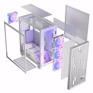 MODECOM kompiuterio korpusas VOLCANO PERUN APEX ARGB MIDI White