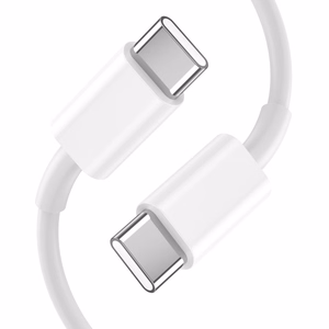 Tech-Protect C20W USB-C PD 20W / USB-A QC 3.0 įkroviklis su USB-C / USB-C kabeliu - baltas