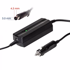 Automobilinis įkroviklis nešiojamam kompiuteriui Akyga AK-ND-75 (19.5V /2.31A 45W 4.5 x 3.0mm + pin) DELL 1.2m