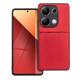NOBLE dėklas telefonui XIAOMI Redmi Note 13 Pro 4G / POCO M6 Pro 4G raudonas