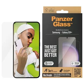 PanzerGlass itin platus apsauginis stiklas su aplikatoriumi Samsung Galaxy S24+