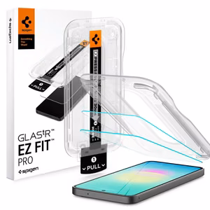 Spigen Glas.tR EZ Fit grūdintas apsauginis stiklas, skirtas „Samsung Galaxy A27 5G“, 2 vnt.