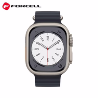 FORCELL F-DESIGN FA12 dirželis APPLE Watch 38 / 40 / 41 mm juodas