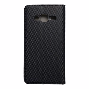 Išmanus dėklas (m) knygos tipo SAMSUNG J3/J3 2016 juodas