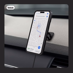 Nillkin CamShield Pro magnetinis dėklas telefonui iPhone 15 Plus su kameros apsauga - mėlynas