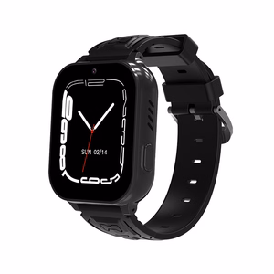 Blavec išmanusis laikrodis K-02 Vaikams su balso skambučiu / GPS / 4G / SOS (SWK02-B) juodas